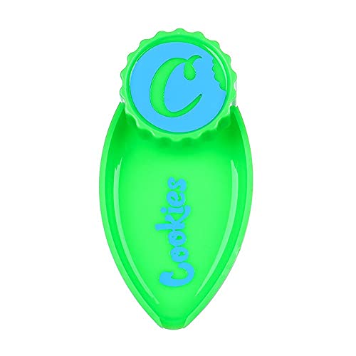Ronsiay Home Double-layer Plastic with Storage Spice Herb Grinder Manual Gadgets Cigarette Grinder(green)