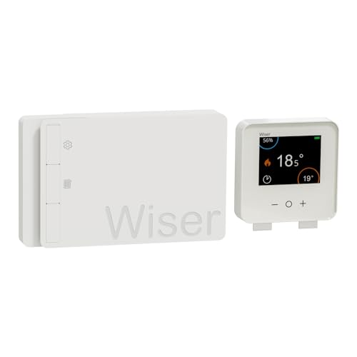 Thermostat connecté Wiser Schneider G2 pour réguler votre chaudière OpenTherm