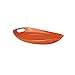 Rachael Ray Stoneware Serving 9-3/4-by-15-3/4-Inch Oval Platter, Orange