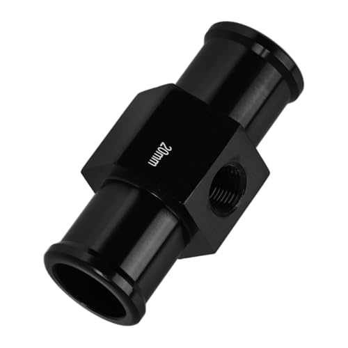 IMIKEYA 水温計ジョイントパイプアダプター 高精アルミ製センサー接続部品 バイク用水温表センサー線付 外気温測定対応 防水仕様