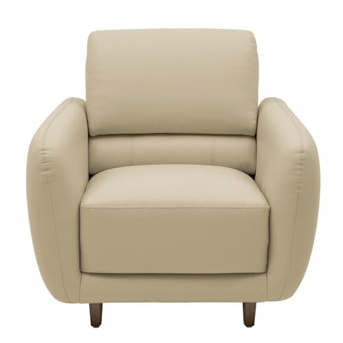 Image of Wakefit Sofa Set | 5 Year Warranty | Sofa 6 Seater, 6 Seater Sofa for Living Room, Wooden Sofa Set, Sofa Set 3+2+1 Seater - Solomon(Robin : Beige)