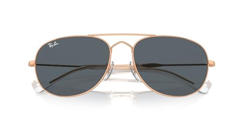 Ray-Ban RB3735 Bain Bridge Sunglasses, Rose Gold/Blue, 60 mm - image 6