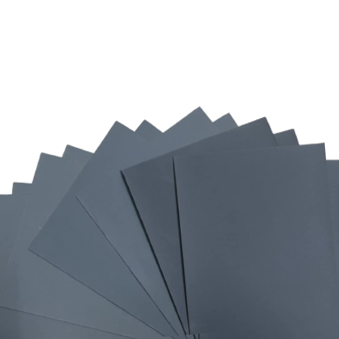 Color Zebra WET DRY Water Proof SAND PAPER 320/400 / 600/1000 / 1500/2000 Grit .12 Sheets of Latex Silicon Carbide sanding paper (2pcs each Grit) Paper Size - 23 cm X 28cm (B0B8TJM19C) Amazon Price History, Amazon Price Tracker