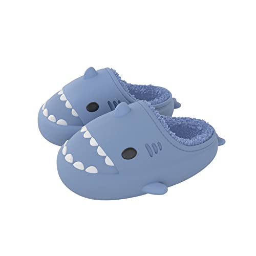 NIBESSER Pantuflas Tiburon Mujer Hombre