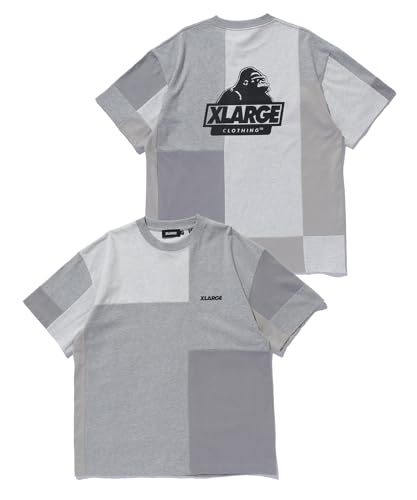 �p�b�`���[�N�V���[�g�X���[�u�e�B�[ PATCHWORK S/S TEE 101262011004 GREY M