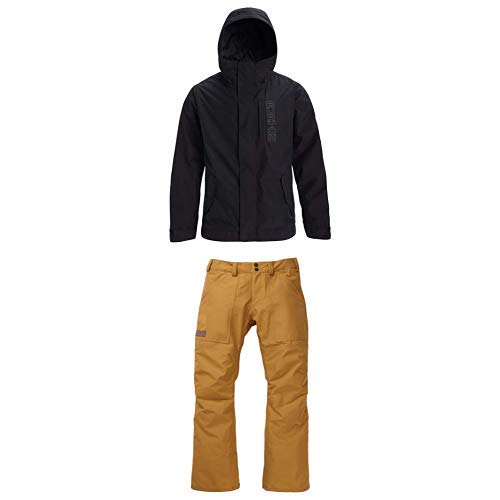 Amazon Co Jp Burton バートン スノーボード メンズアウターウェア上下2点lサイズセット Doppler Jacket True Black Ballast Pant Wood Thrush スポーツ アウトドア