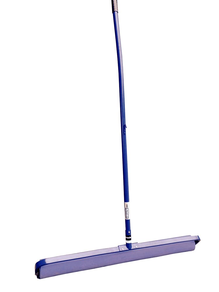 Putterman Miracle Dri Complete Tennis Court Water Removal Squeegee (Blue) - Optional Replacement Roller