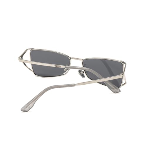 Lunettes de soleil steampunk en métal solides pour visages fatigués - 5