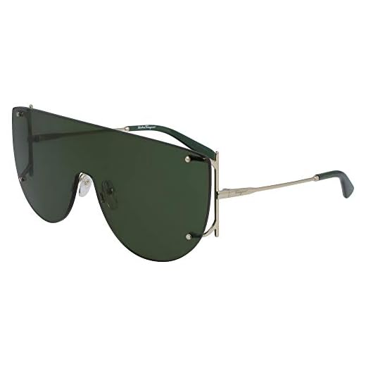 Salvatore Ferragamo Gancini-SF222SL Gold/Green One Size