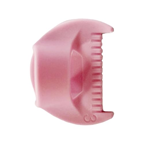 Badiman Edge Stitch Lock Sewing Gauge, Mini Sew Finger Ruler, Sewing Template for Straight Stitch, 3mm Pink