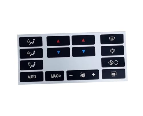 Stickers boutons climatisation BMW X5 E53 E39 réparation touches