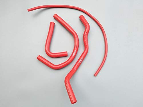 Silicone Radiator Hose for Yamaha Banshee 350 YFZ350 Reinforced 1987-2006 88 89 90 91 92 93 94 95 96 97 98 99 00 01 02 03 04 05 (Orange)