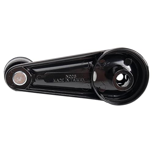 Image of TRQ Front Window Crank Handle Black Compatible with 79-15 International