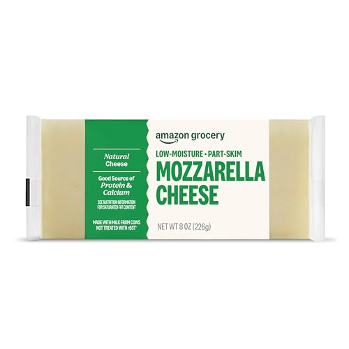 Amazon Grocery, Mozzarella Cheese, 8 Oz
