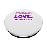 Zoom IMG-1 peace love cotton candy t
