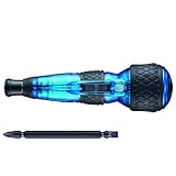 ベッセル(VESSEL) 電動 ボールグリップ ドライバー プラス ギャラクシー 3段階切替モード 限定色 (青) ビット1本付 220USB-P1GBL