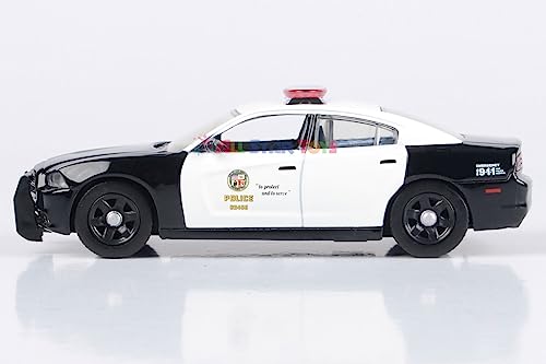 Motormax 2011 Dodge Charger Policía 1:43 Diecast miniatura 4