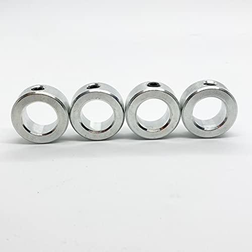 Vista 5 de Summit Collars Brand, C-075, 3/4" Bore Zinc Plated Set Screw Shaft Collars 4 piezas Collares de eje de tornillo estilo acero sólido CZ-75, SC-075