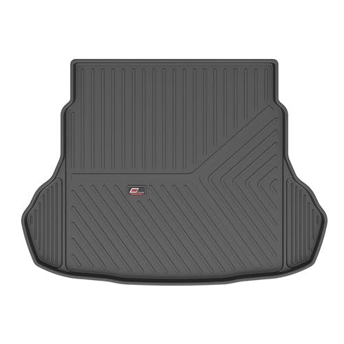 Image of GFX Trunk Boot Dicky Mat Rear Mats (After-Market) Compatible with Hyundai Verna (2023) Onwards, Black