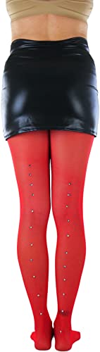 Image of ToBeInStyle Women's Nylon Solid Opaque Pantyhose Tights