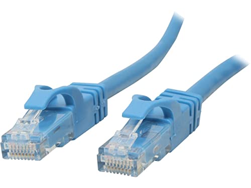 C2G 31341 Cat6 Cable - Snagless Unshielded Ethernet Network Patch Cable, Blue (5 Feet, 1.52 Meters)