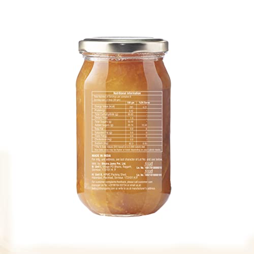 Bhuira Bitter Orange Marmalade- 240g | All Natural - No Added Preservatives, Artificial Colors | Handmade Himachal Vegan Spread | Breakfast Dessert Jam | Healthy Snack, Guilt-Free