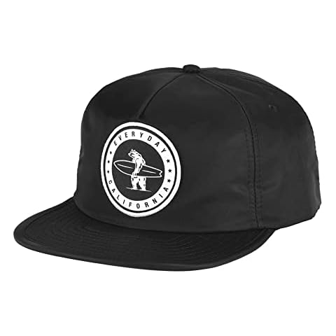 Everyday California ‘Floating Waterproof Snapback’ Black Surf Hat Cover