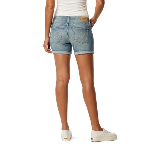 Levi Strauss Signature Gold Women's Mid-Rise Shorts Stretch Denim (Available in Plus Size)3
