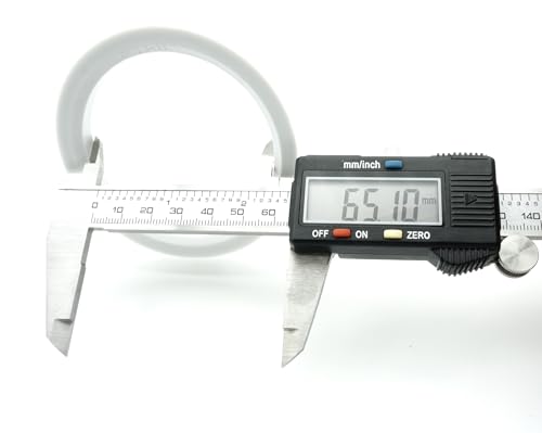 4x Zentrierringe 72,5-65,1 | 72.5 auf 65.1 | kompatibel mit Borbet | Weiss