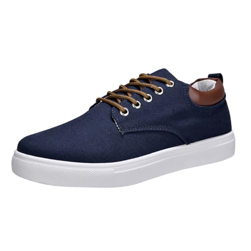 Generisch 2026 Mens Low Top Canvas Senderismo Zapatos con Cordones Moda Zapatos Casual Zapatos Hombre Verano 27, azul, 40 EU Generisch 2026 Mens Low Top Canvas Senderismo Zapatos con Cordones Moda Zapatos Casual Zapatos Hombre Verano 27, azul, 40 EU