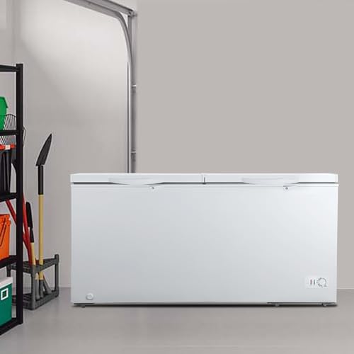 Kenmore Deep Freezer - Convertible Refrigerator/Chest Freezer, 2 Hanging Basket, Garage Ready, Meat Storage, Front Drain, Congelador For Home, Apartment, Basement, Cottage 25.0 Cubic Feet, White on Fridge.com