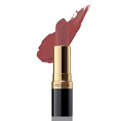 REVLON Super Lustrous Creme Lipstick, 80% Conditioning Ingredients, intance color, Waterproof, Long-Lasting, 100% Vegan Lipstick, Blushing Nude (637), 4.25 gm