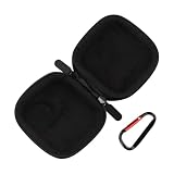 JoyousMall Custodia compatta in EVA per DJI per osmo Nano, 10 x 4 x 10 cm, custodia rigida da viaggio con manico, per action camera e accessori, nero
