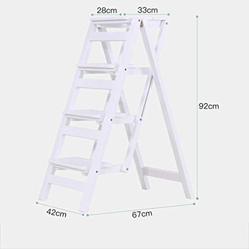 Falta de espacio y altura resuelta con el Taburete de Escalera Plegable 3
