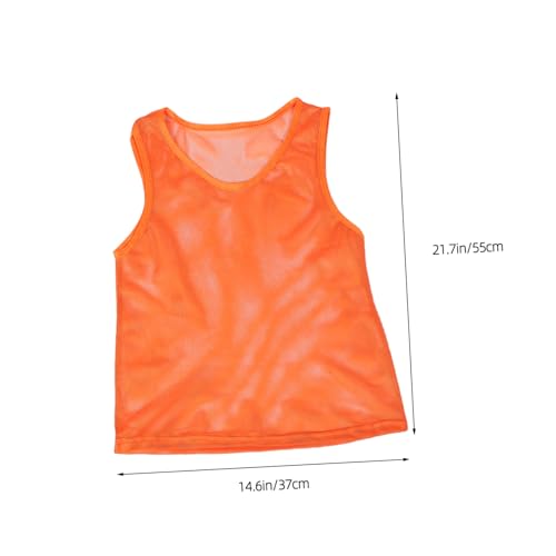 BIUDECO Soccer Pinnies for Practice 12pcs Basketball Training Vests Comfortable Portable Youth Gear - Image 3