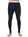 Fruit of the Loom Men's Classic Midweight Waffle Thermal Underwear Bottoms (1 &2 Packs), Navy, Medium