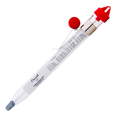 Escali AHC3 NSF Certified Precision Classic Candy/Deep Fry/Confection Glass Thermometer, Red/Clear by Escali - Image 4