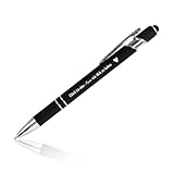 Weihnachten Kugelschreiber mit Gravur Stift Geschenke für Mama Geschenk Geburtstag Geburtstagsgeschenk für Mama Metall Schwarz Dankeschön Geschenk für Eltern Mutter Stiefmutter von Kinder Tochter Sohn