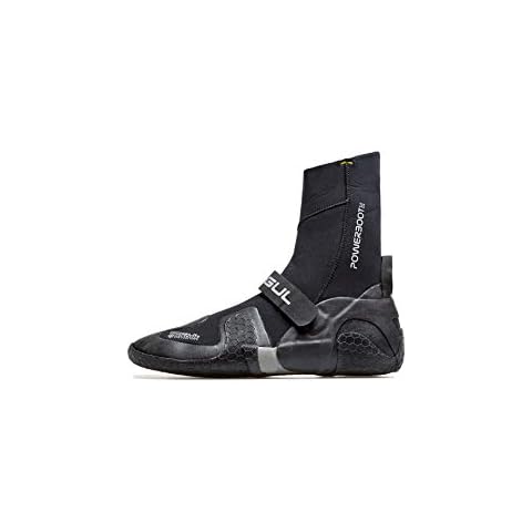 Gul 5mm Power Split Toe Neoprene Wetsuit Boots Shoes - Boot - Black - Unisex - Reinforced heel and toe for durability Cover