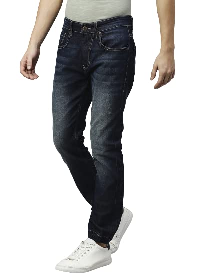 Image of High Star Men Blue Jeans Jogger Light Fade Stretchable Jeans