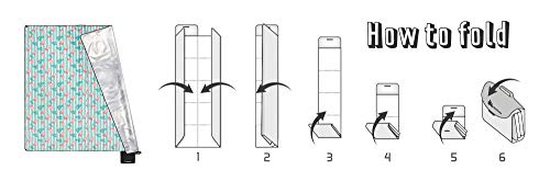 meteor Extra Large 200 x 220 XXL Picknickdecke Outdoor stranddecke wasserdichte sanddichte tolle Picknick-Matte Fleece Draussen Decken groß Camping-Decke Matte Thermo isoliert