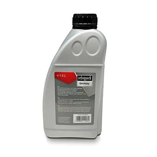 Scheppach Olio motore 4Takt SAE30 per tagliaerba, generatori di corrente e altro. | 1 litro | API CF/CF-2/SF | Classe di viscosità SAE 30 | Olio motore ad alte prestazioni