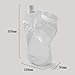 RNXRZANK 2L Water Container Bag Foldable Sturdy Storage Jug for BBQ Camping Hiking