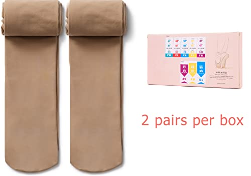 Image of danswan Ballet Dance Tights Footed Ballet Legging Stocking for Girls Students Practice (Kids /Women /Toddler)