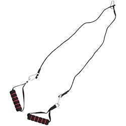 Maquinas De Ejercicios Publicas BESPORTBLE Cuerda de Tríceps de Polea Desplegable Bandas de Resistencia de Cuerda Expansor de Pecho Accesorios de Máquina de Ejercicio para Gimnasio en Casa