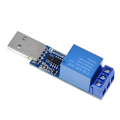 Módulo de relé USB LCUS-1 para domótica casera e interruptor electrónico de control en PC 4