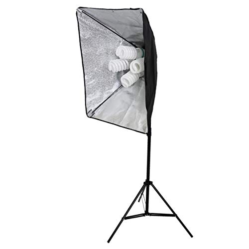 Kit luz continua softlight 50x70 para foto produto, filmagens, família e newborn-110v-360ws