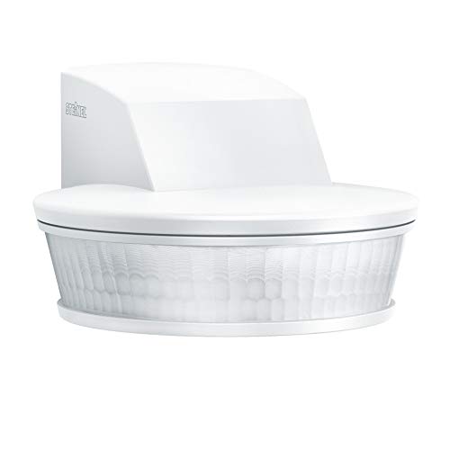 Steinel sensIQ S White Motion Detector, 2000 W, 300 ° |20 M Sensor, Protection, white, 034955 2000W, 240V