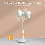 VAVOFO Wireless Touch Control Desk Lamp 6781-2700-7000K Color Temperature, 700LM, Eye-Caring LED Desk Light with USB-C Charging, Adjustable Brightness, 360° Gooseneck, 2.5hrs Wireless Use (Green) - Image 4