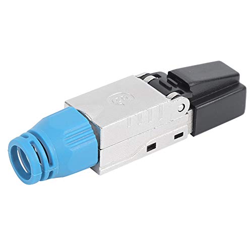 Conector de redes CAT8 para proteção contra poeira conveniente, acessórios de rede rápida, controle